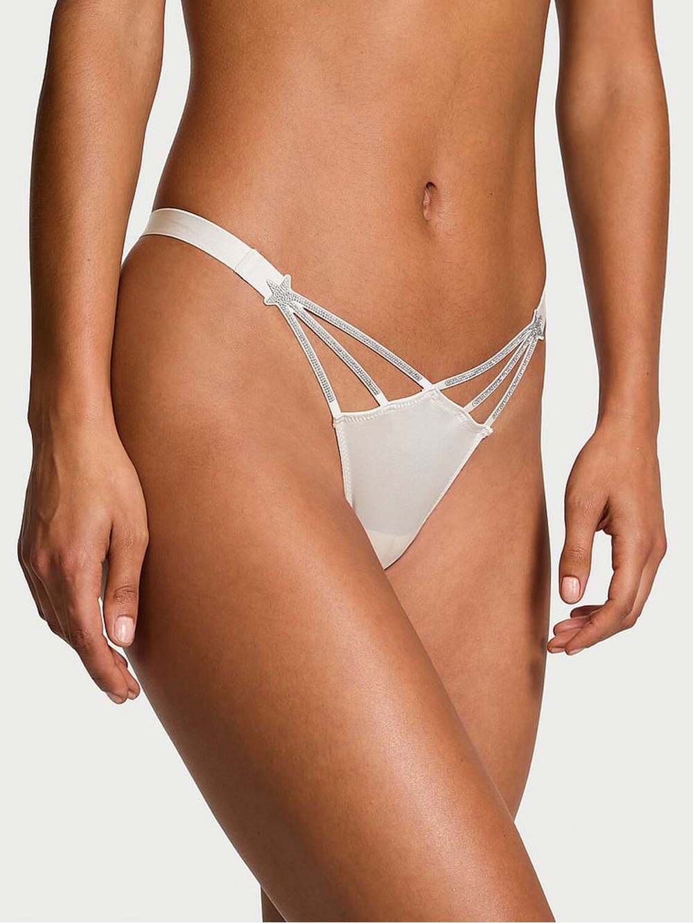 🤩 Very Sexy Shine Struck Strappy Thong Victoria’s Secret XL NWT
